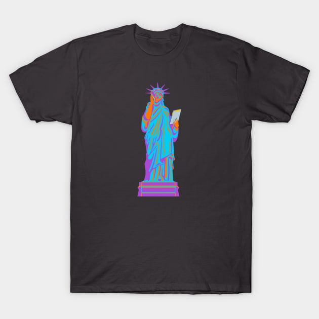 Ms.Liberty T-Shirt by BullShirtCo